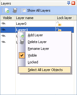 Placing A Component Onto Layer