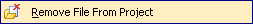 Remove file from project