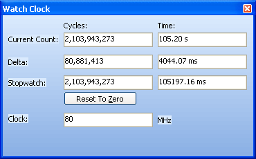 Stopwatch Window