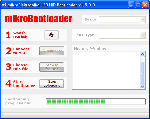 USB HID Bootloader