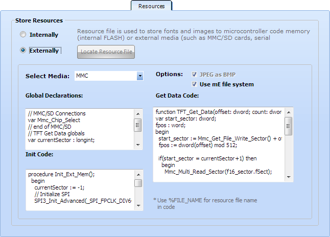 Touch Panel Connections