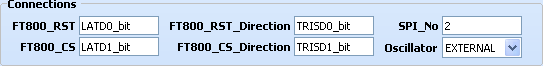 FT8xx Connections